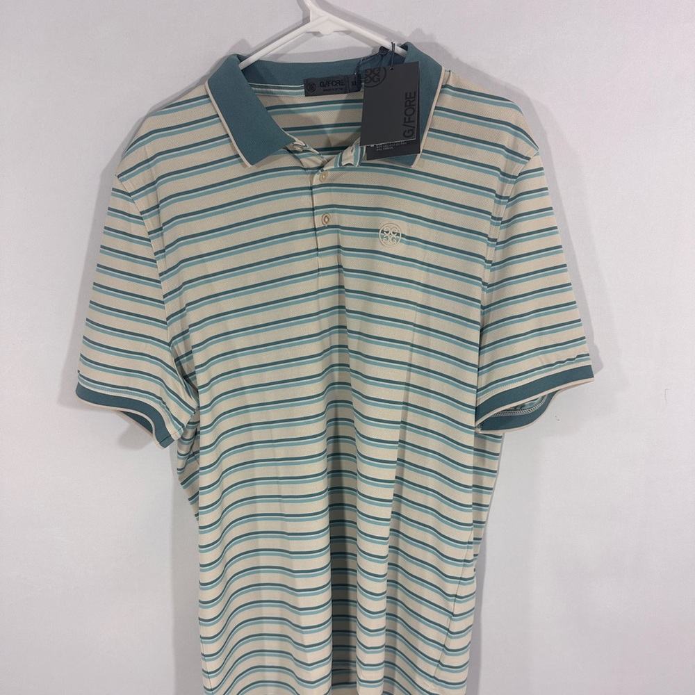 G/Fore Multi Stripe Golf Polo, XL, NWT